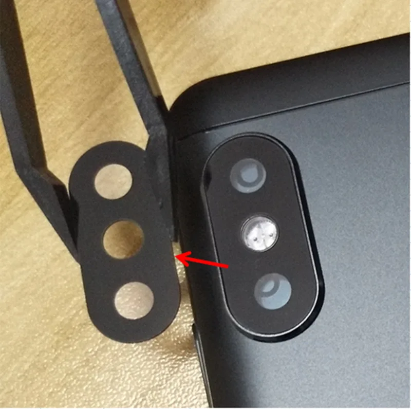 Сменный стеклянный чехол для задней камеры Xiaomi Redmi Note 5 1 шт. Бесплатная доставка +