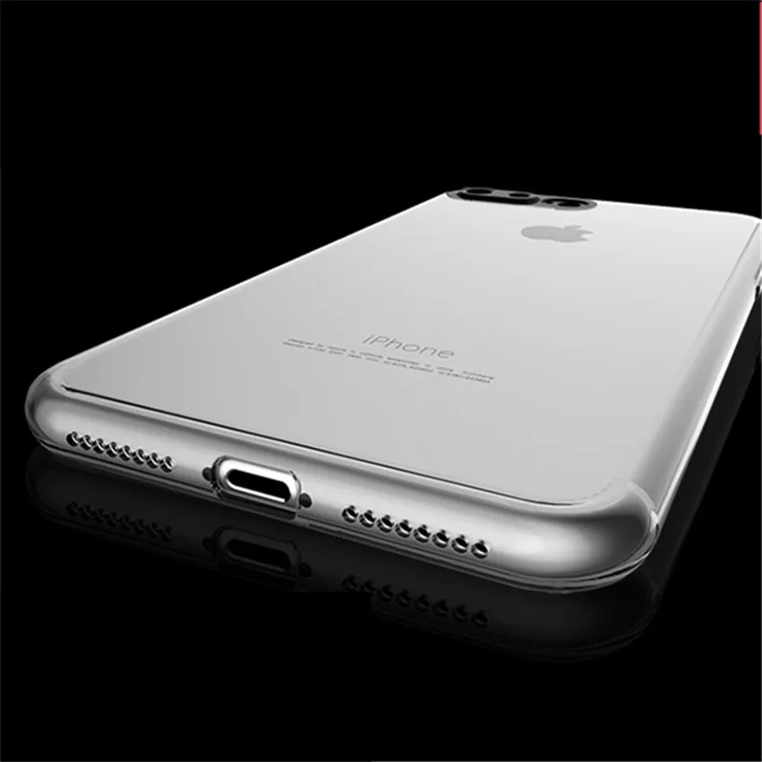 Чехол для мобильного телефона Apple iPhone 7 Plus мягкий прозрачный чехол из ТПУ