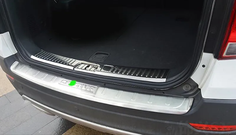 Автомобильный Стайлинг для 2015 2016 2017 Chevrolet CAPTIVA хвост из нержавеющей стали внутри и