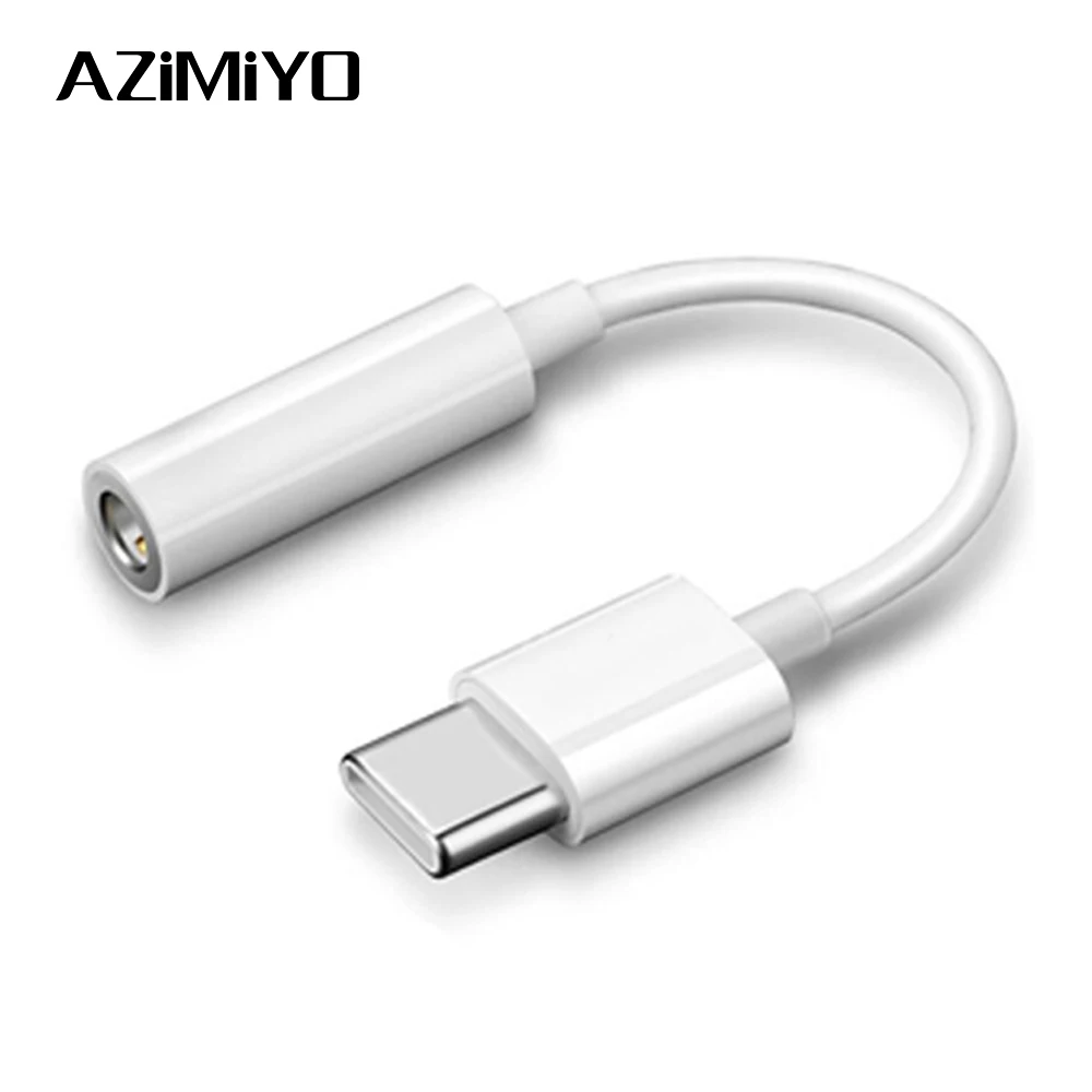 AZi mi YO type c до 3,5 мм разъем для наушников 3,5 AUX USB C кабель для huawei P30 pro Xiaomi mi 9 8 se Oneplus 7 pro аудио USB C адаптер