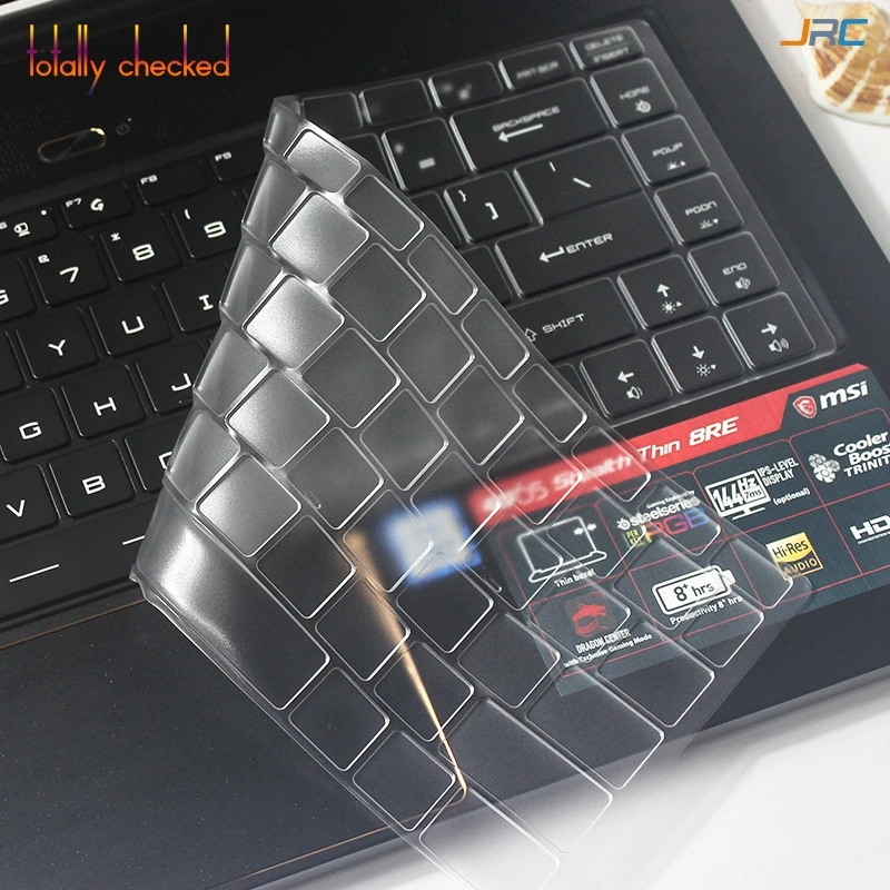 Ультратонкий ТПУ чехол для клавиатуры MSI GS65 P65 WS65 PS42 PS63 GF63 игровой ноутбук