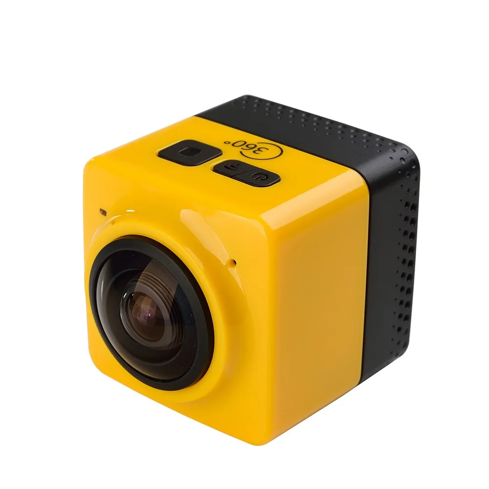 Cube360 экшн камеры 360 градусов Панорама Спорт Cam 360x190 F2.0 объектив 1280*1042 WiFi GVT100M DSP