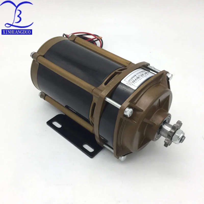 450 Вт усиленный 24 V36V48V мотор редуктор щетка Электрический трехколесный велосипед