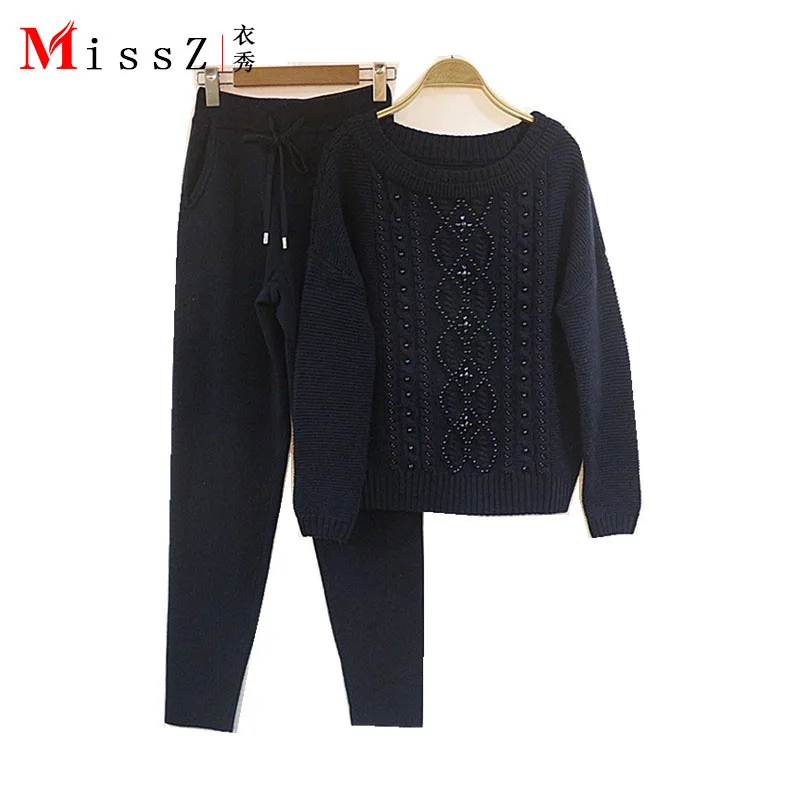 Специальное предложение 2020 новинка Женский кашемировый свитер комплект из двух