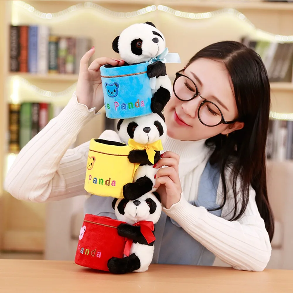 Babiqu 1 шт. 15 см Kawaii Плюшевые Мультяшные рюкзаки в виде карандаш ваза симпатичных