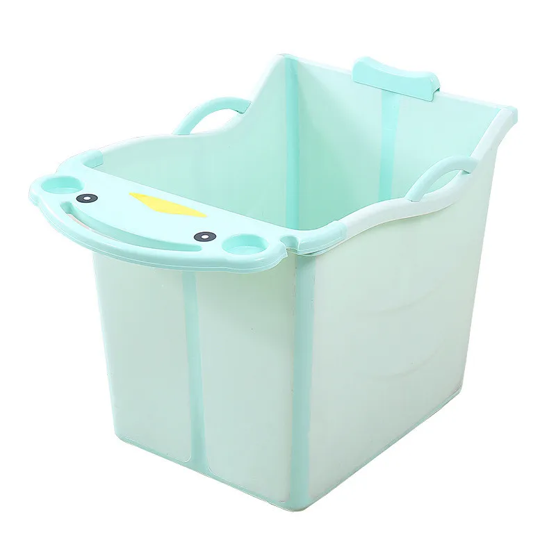 

For 0-15 Years Old Baby Boy Large Size Thick Baby Foldable Bath Tub Kids Bath Barrel/Bucket for Baby Girls Can Sit Swimming Pool