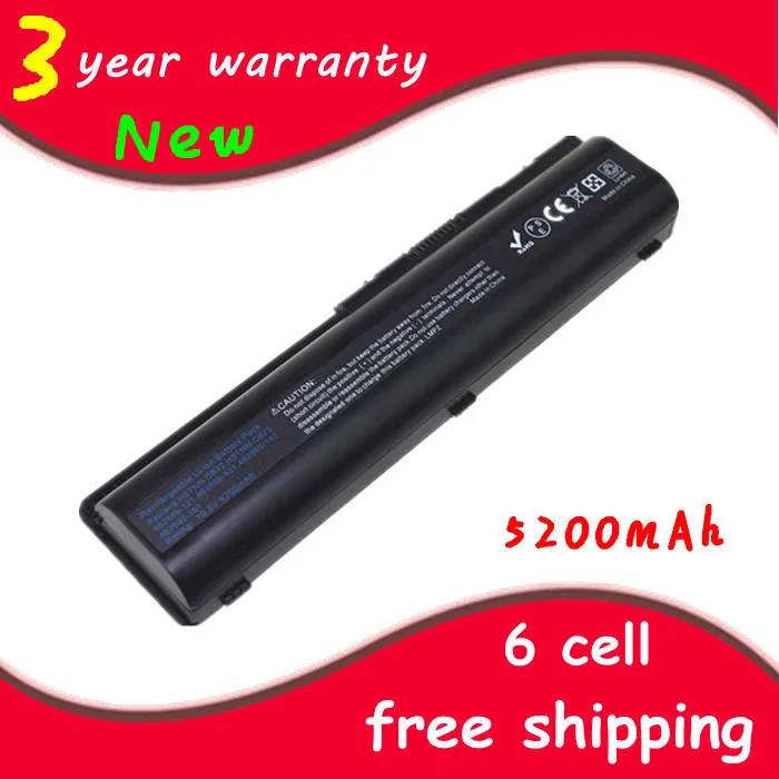 

Новый аккумулятор для ноутбука 5200 мАч для HP/Comqap DV6 DV6-1000 G50 G60 G61 G70 G71