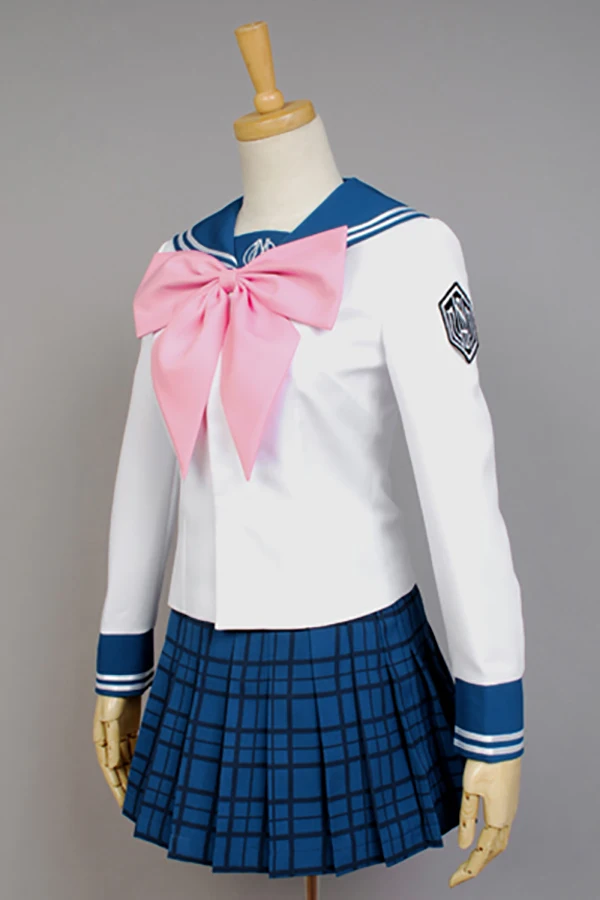 Костюм для косплея Danganronpa Sayaka Maizono взрослых женщин и девушек одежда карнавальный