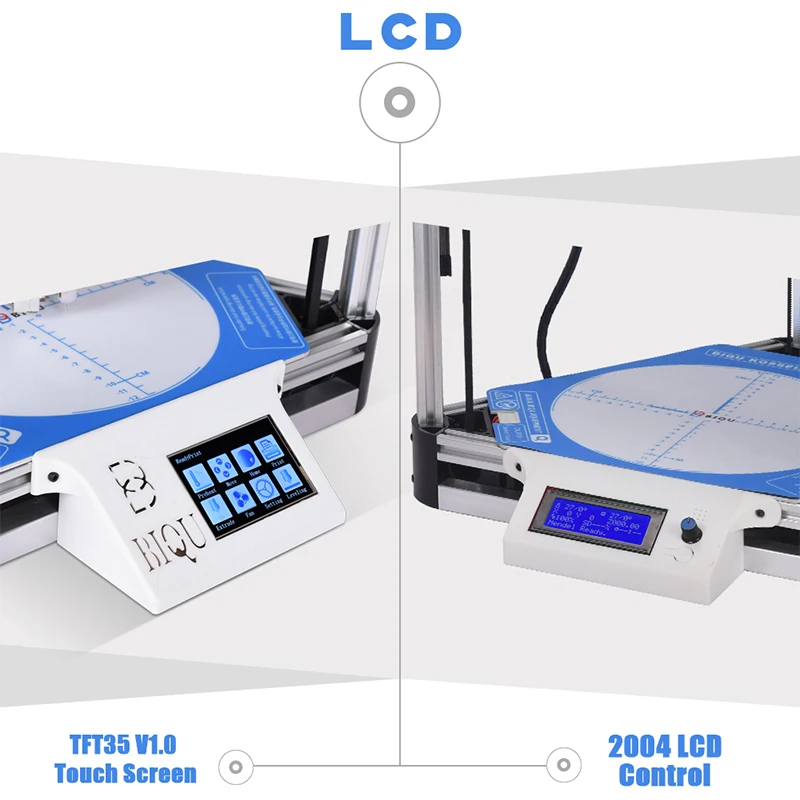 BIQU 3d принтер Kossel Plus/Pro Большая печать линейная направляющая сенсорный экран PLA нити автоматический уровень Bltouch Reprap Delta DIY Металл