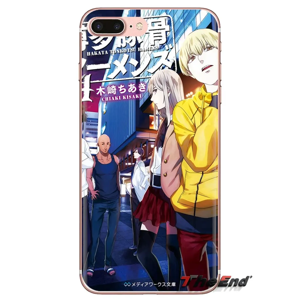 For iPod Touch Apple iPhone 4 4S 5 5S SE 5C 6 6S 7 8 X XR XS Plus MAX Hakata Tonkotsu Ramens Transparent Soft Cases Covers |
