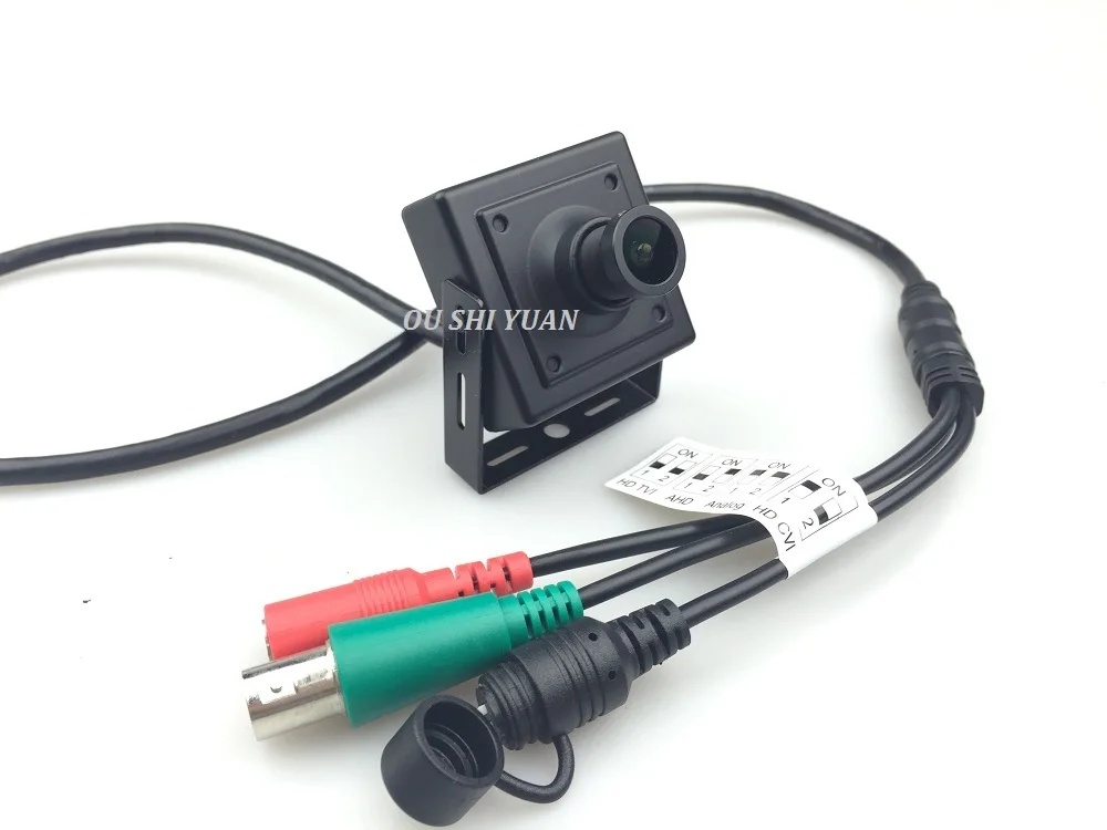 CCTV HD AHD/TVI/CVI/CVBS 2.0MP циферблат с кодом 1080P объектив 3 6 мм мини коробка 4 в 1 камера|mini box