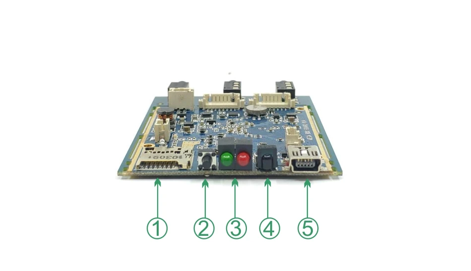 HD 1CH DVR Mini TF плата для записи видеонаблюдения видеомодуль Поддержка U диска