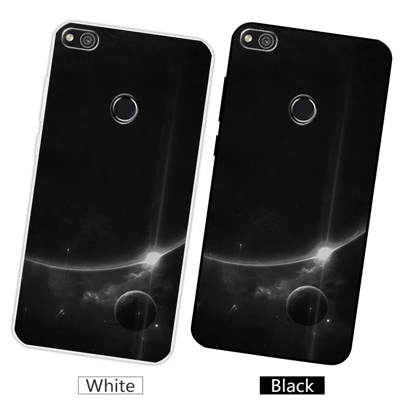 Чехол для Huawei P8 lite 2017 задняя крышка телефона P8Lite (2017) Чехлы прозрачные мягкие