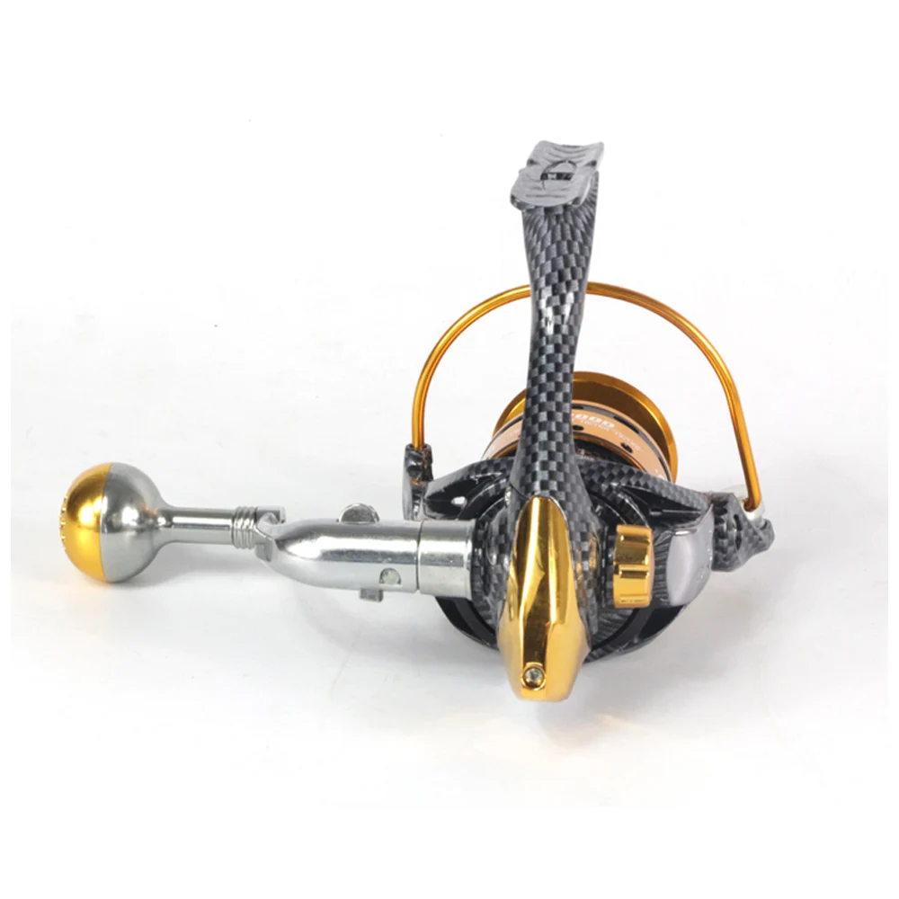 Новинка высококачественные металлические Рыболовные катушки под змеиную кожу