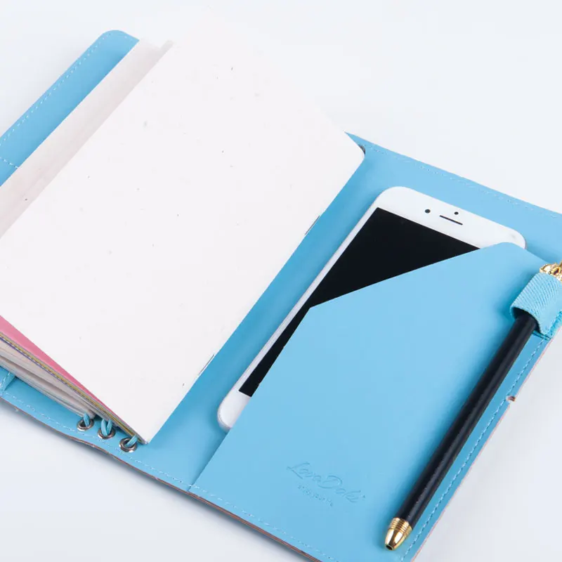 Оригинальные кожаные ежедневники путешественника в домашнем стиле красивый