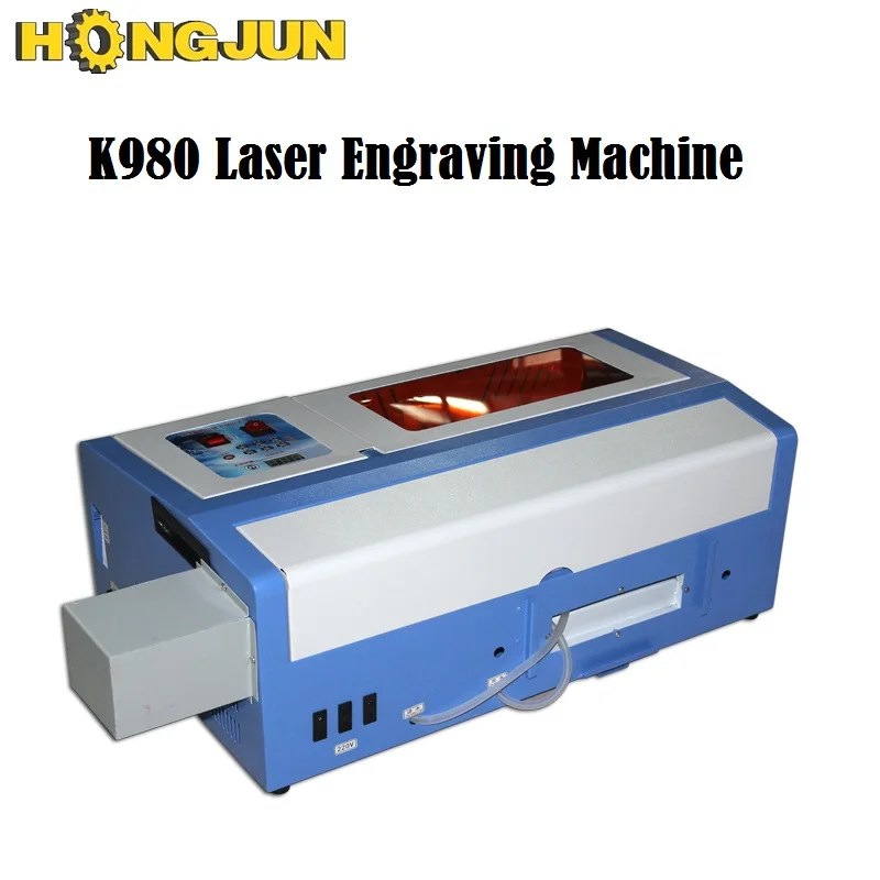 

HONGJUN K980 small volume laser engraving machine, Crafts wood laser engraving machine, Jade stone engraving machine