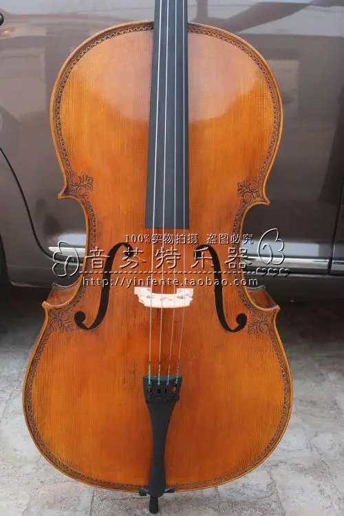 4/4 Новый Виолончель из твердой древесины высокого качества мощный звук человек