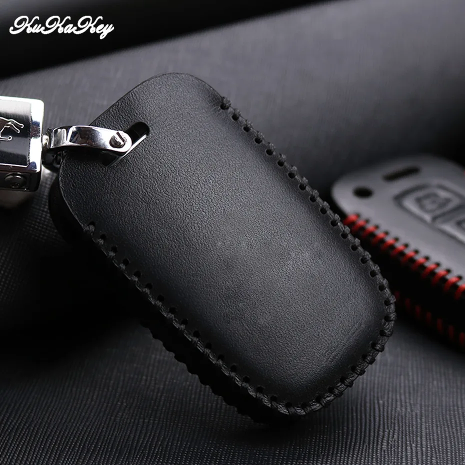 Кожаный чехол для автомобильных ключей KIA Sportage R 3 2017 Forte Optima Soul Azera Sorenta Rio K2 K3 Ceed Picanto