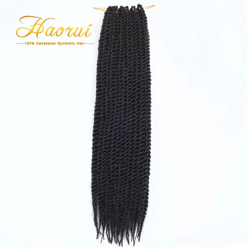 14&quot 18&quot 24roots/pc Havana Mambo Twist Crochet Hair Extensions Senegalese Braiding hair Kanekalon Braids |