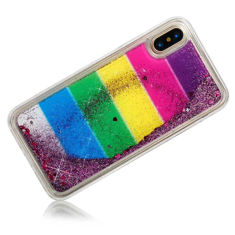 Rainbow bar Мягкий чехол из ТПУ для iPhone X, 8, 7, 6, 6S Plus, 5, 5S, SE, 4, 4S, iPod Touch, 6, 5, силиконовый чехол, B31 - Цвет: Rainbow bar