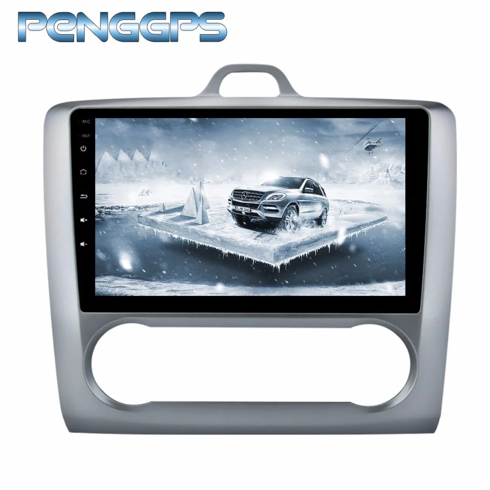 Автомагнитола 2 Din для Ford Focus 2004 2011 восьмиядерный CD DVD плеер стерео Android 8 0 GPS