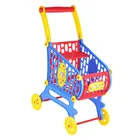 Пластиковая мини-корзина для супермаркета, корзина для покупок, детская игрушка для ролевых игр для малышей, необычный детский подарок на день рождения-25x36x52 см