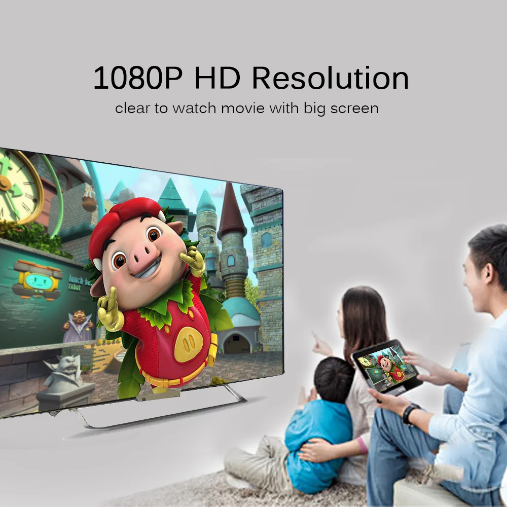Высокое разрешение 1080p USB в VGA HDMI конвертер с 3 5 мм аудио микро usb адаптер питания