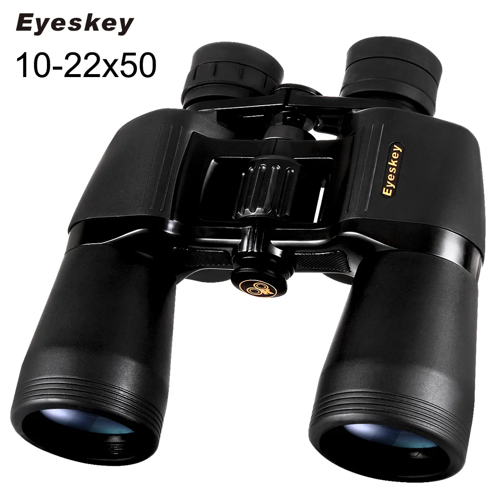 

Бинокль Eyeskey HD BAK4 FMC Optics 10-22x50, водонепроницаемый Монокуляр с азотным полом и зумом, телескоп для охоты, походов, концертов