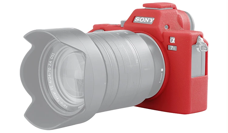 Мягкий силиконовый чехол для камеры резиновый защитный корпуса Sony A7 II A7II A7R Mark 2 A7R2