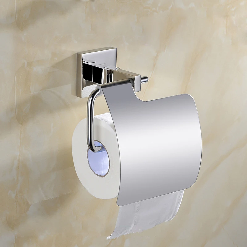 Аксессуары для ванной комнаты Твердый латунный хромированный держатель