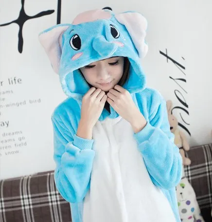 Милые носки с героями мультфильмов животными слоном Cos Пижама для взрослых