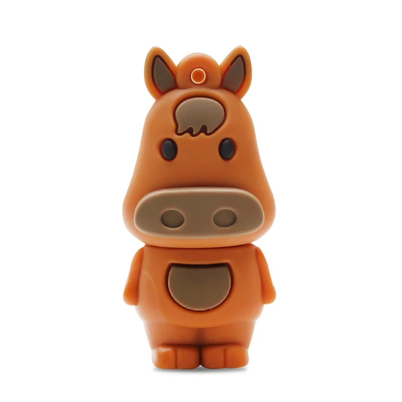 Retobo USB 2,0, карта памяти, мини Usb накопитель, флеш-накопитель в виде животных, usb-накопитель, мультяшная Лошадь зодиака, 8 ГБ, 16 ГБ, 32 ГБ, 64 ГБ - Цвет: M1
