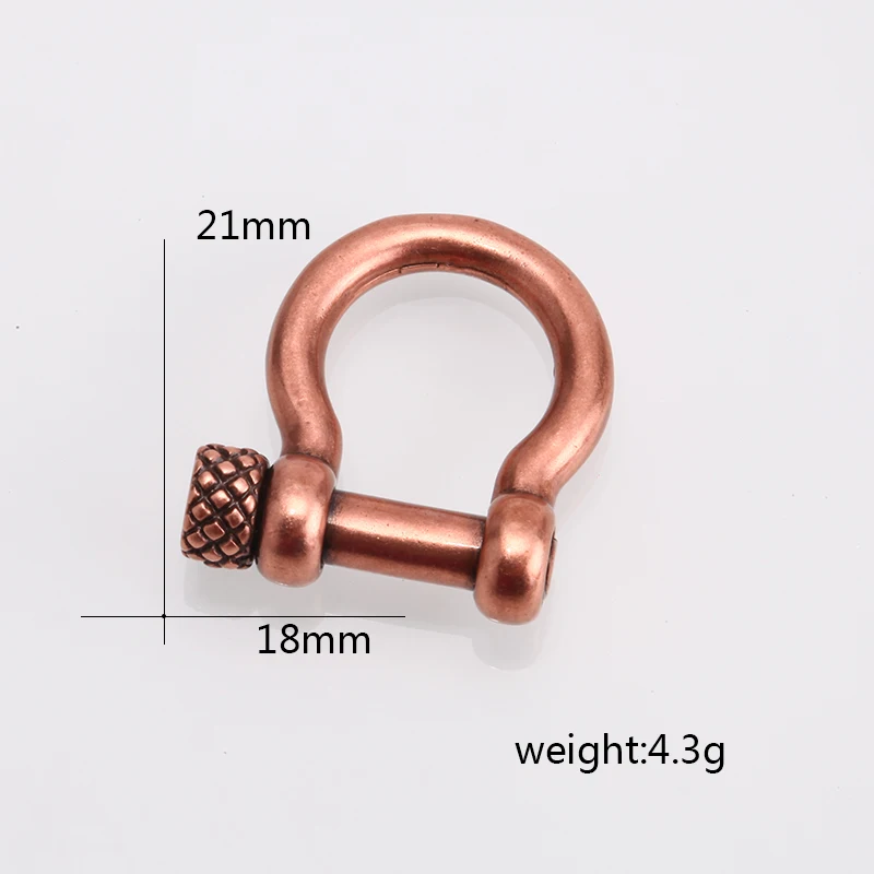 Бусины Из паракорда Античная Металлическая медная застежка пуговица для