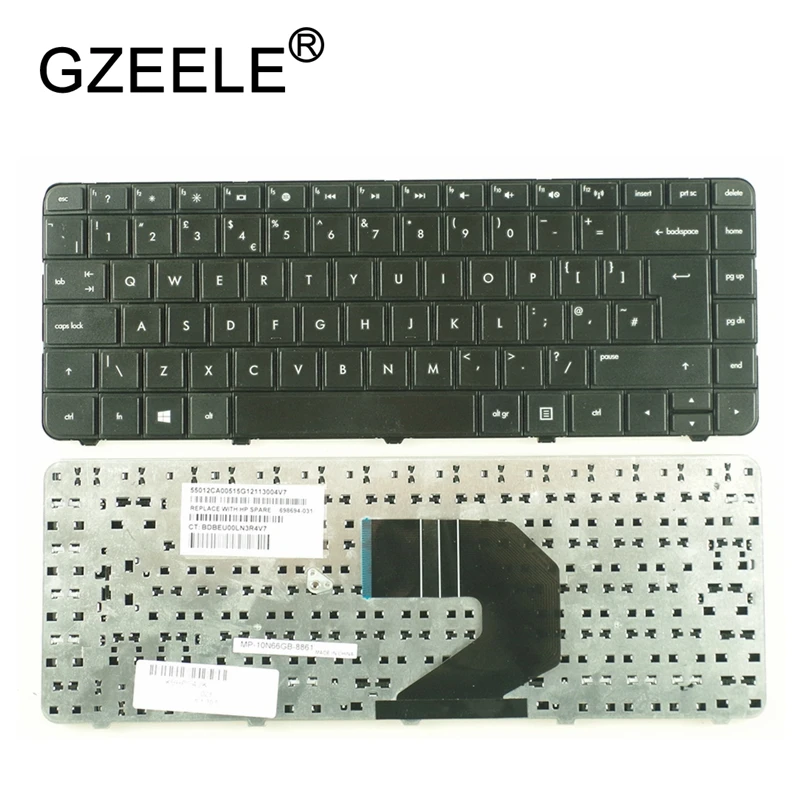 

Великобритания Клавиатура для ноутбука HP Pavilion G4 G43 G4-1000 G6 G6S G6T G6X G6-1000 Q43 CQ43 CQ43-100 CQ57 G57 CQ58