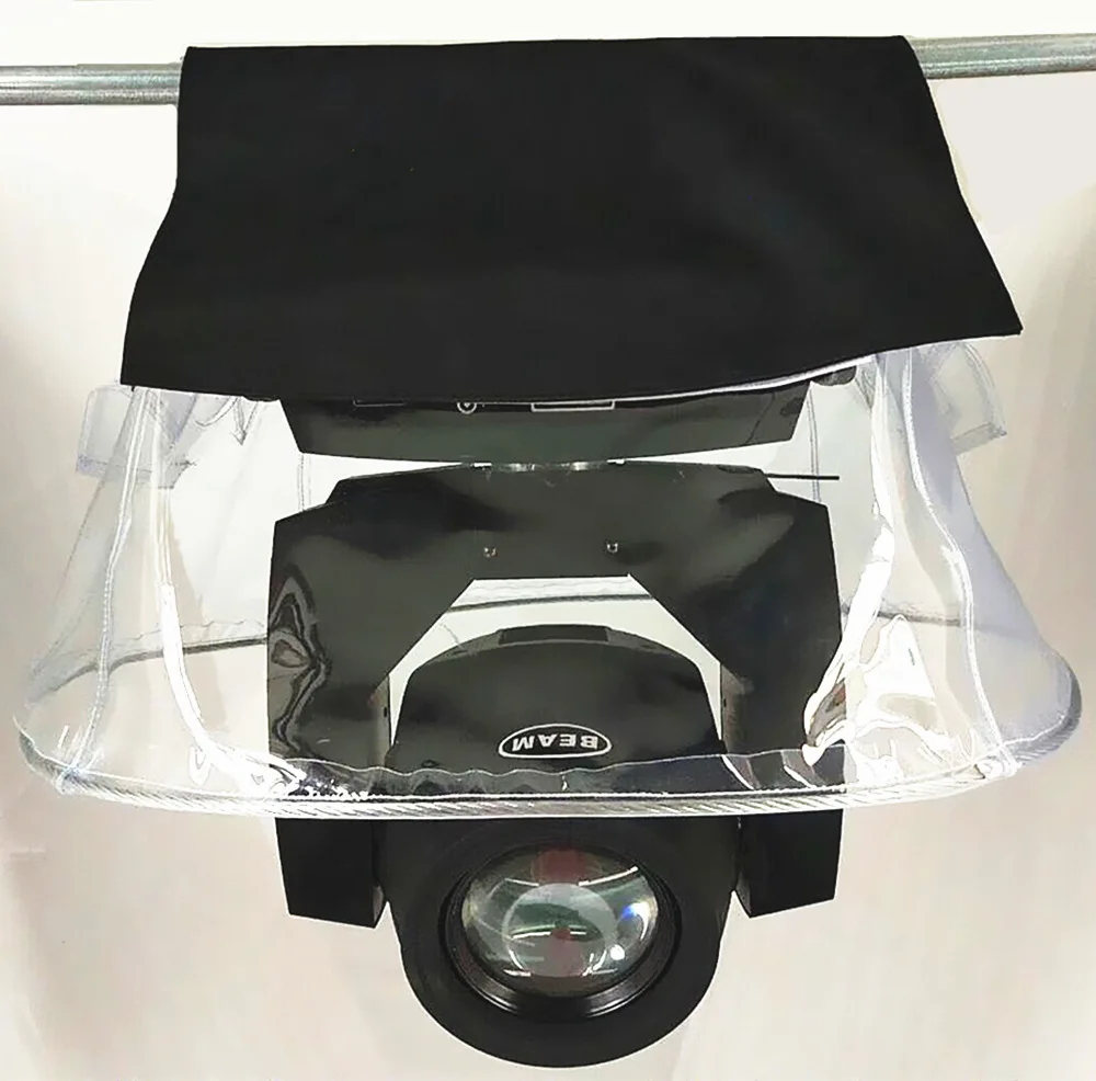 Beam Plastic 1X быстрая DHL сценический светильник защита от дождя Водонепроницаемый снежное пальто для PAR 5R 7R 10R 15R движущийся головной светильник - Цвет: Beam Plastic
