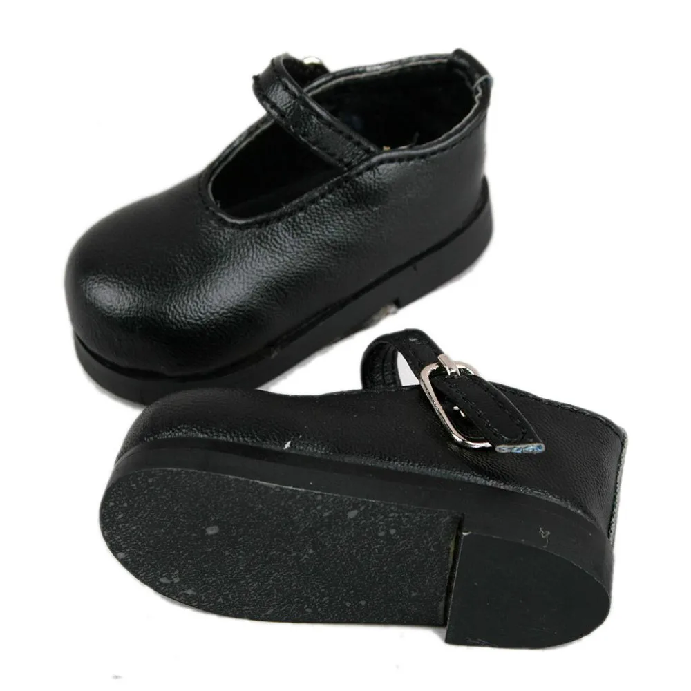

[wamami] 01# Black 1/4 MSD DZ DOD BJD Dollfie Patent Synthetic Leather Shoes
