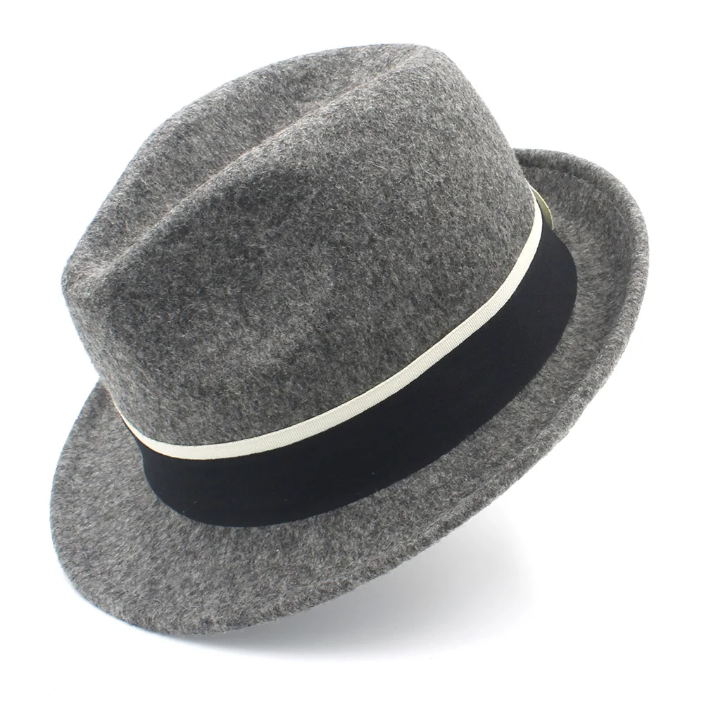 Шляпа в британском стиле для мужчин и женщин из 100% шерсти 56 58 см|mens fedora hat|fedora hatmen |