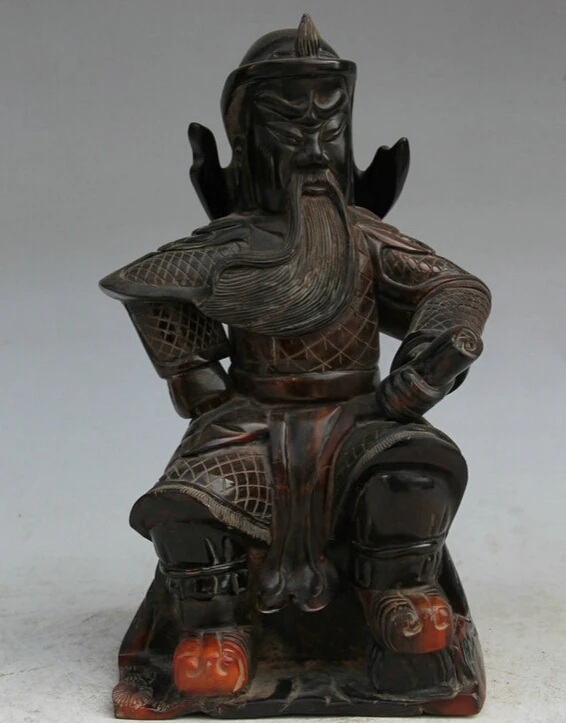 USPS в США S2302 10 &quotКитайский бычий Рог народное сиденье Guan Gong Yu Warrior God knight статуя