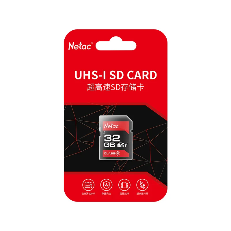 Netac флешка карта памяти SD Tarjeta sd 32 Гб класс 10 Full HD 4K DJ музыкальная плата видео