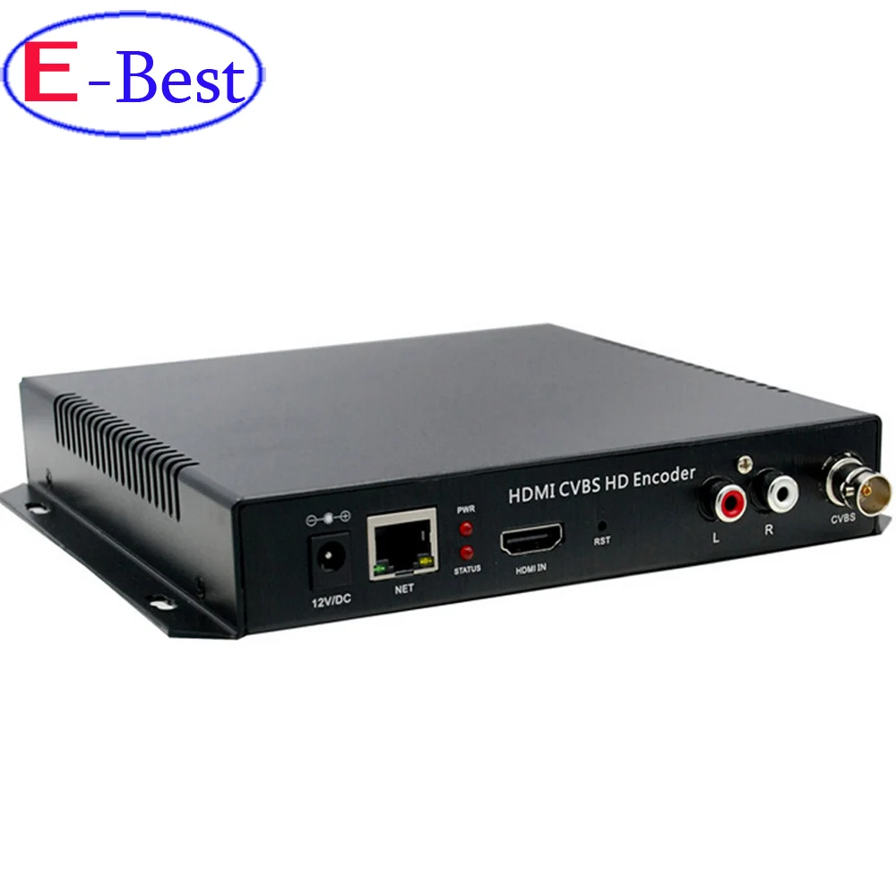 HDMI+ CVBS H.264 HDMI CVBS HD кодировщик Поддержка ONVIF live и NVR/1080 P для прямого потокового вещания IPTV