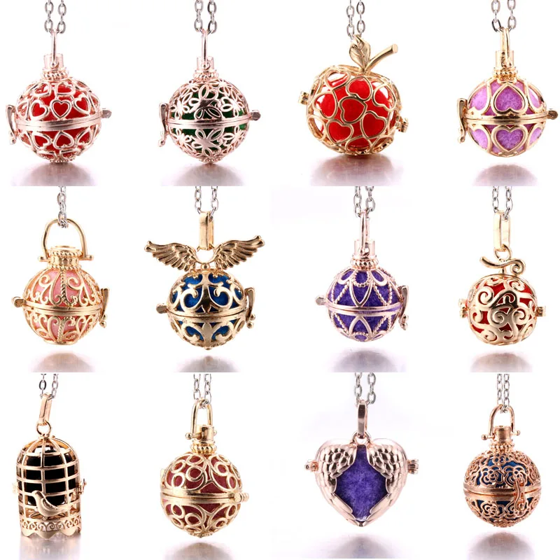 Новые ювелирные изделия с диффузором духи клетки ожерелье в винтажном стиле виде