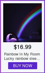 Радуга в моей комнате Lucky Rainbow сна проекционная лампа детская изумительный Радужный проектор светящиеся игрушки ребенка лучший подарок на день рождения