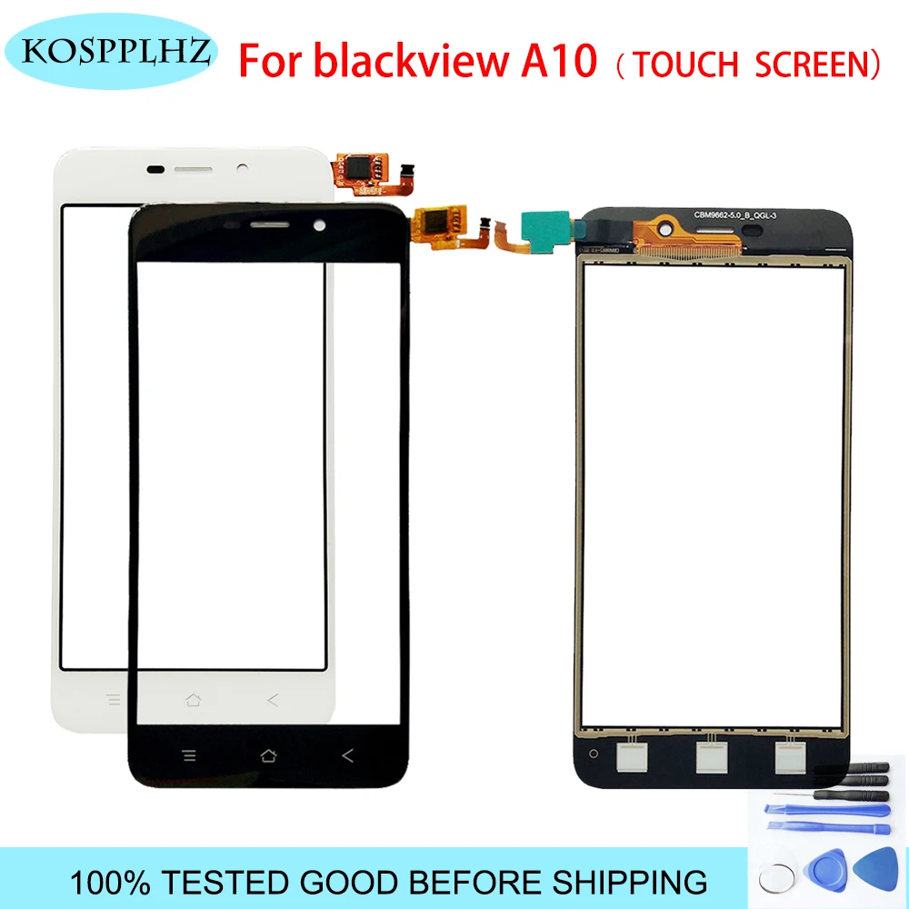 Черный/черный цвет для BlackView A10 сенсорный экран деталь замены с бесплатными