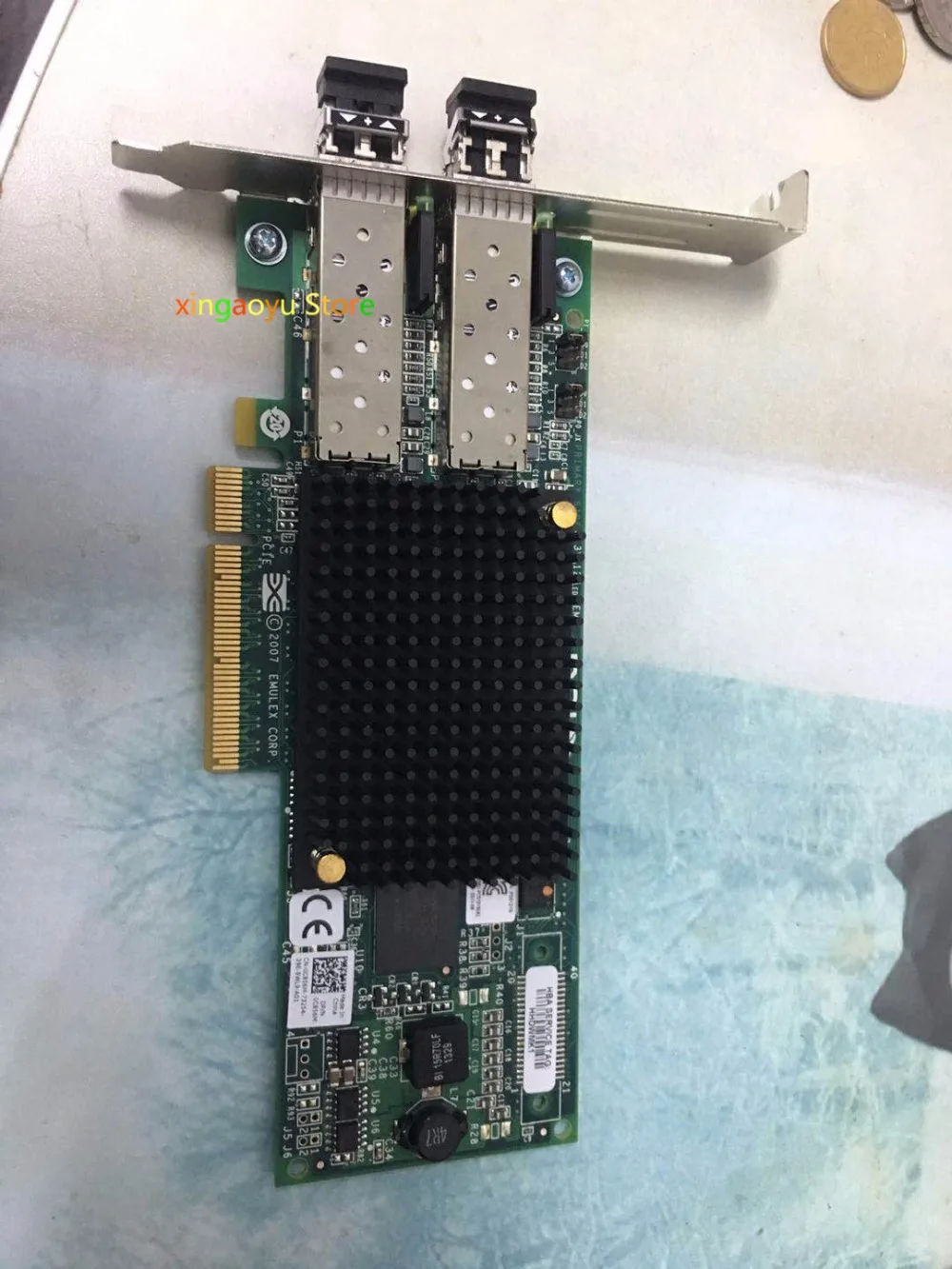 LPE12002 для HP 8G Dual PCI E Port HBA сетевой адаптер карта C856M 0C856M CN 0C856M|Платы расширения| |