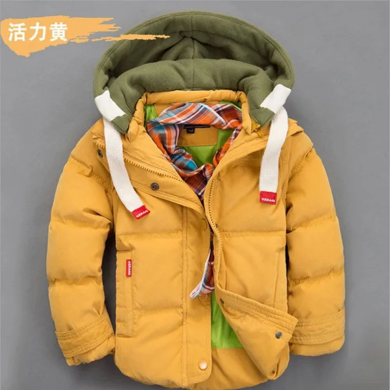 Aipie/детская теплая верхняя одежда для мальчиков пуховики 3 8 лет|boys warm jacket|children boy