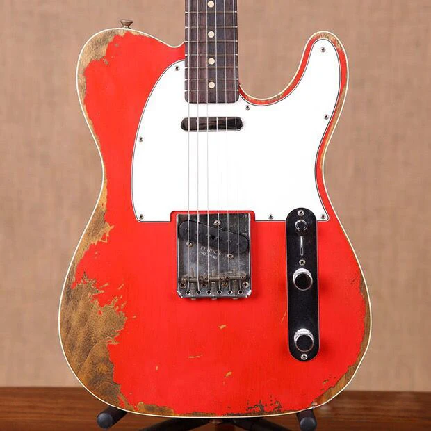 Custom Shop ручной работы телепередачи gitaar теле электрическая Гитары реликвии руками.