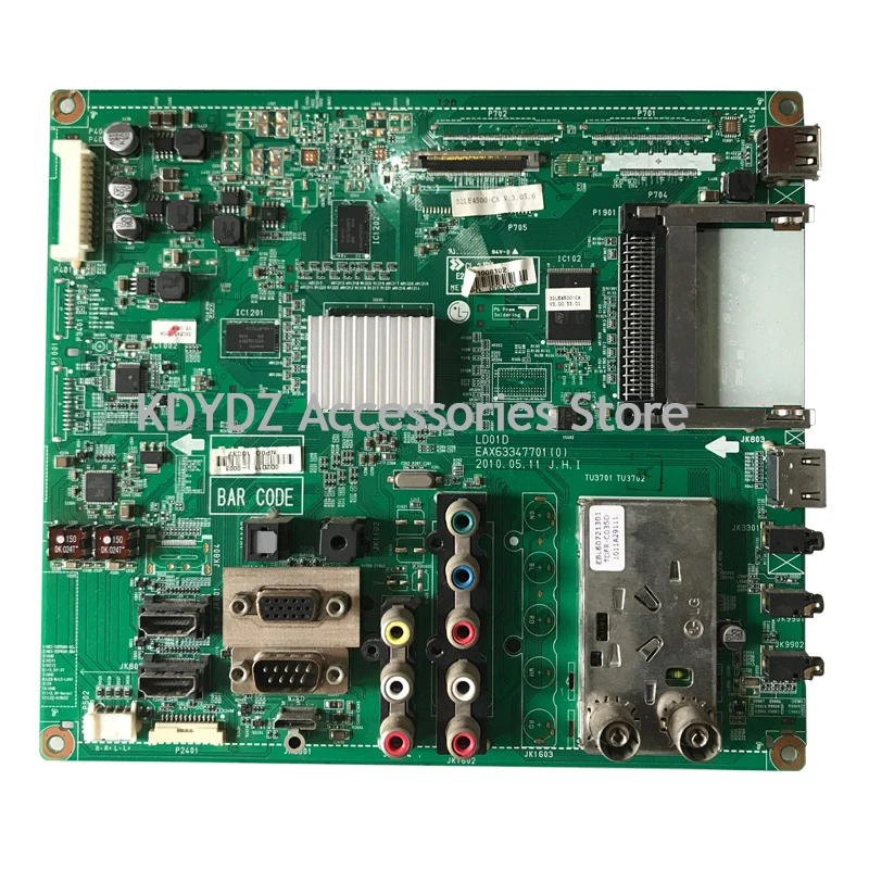 Хороший тест для 32LE4500-CA материнской EAX63347701(0) экран T315HW05