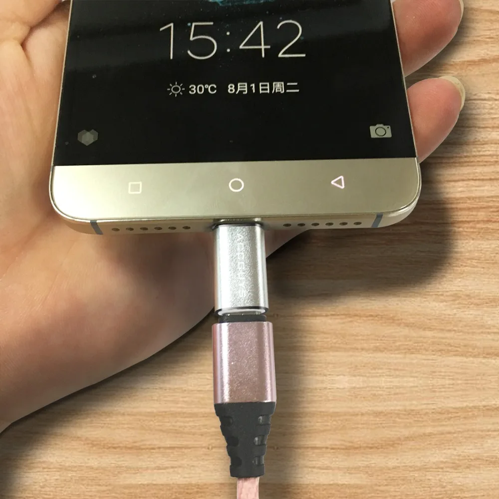 ACCGUYS USB-C кабель типа C папа к Micro USB женские Адаптеры 5 упаковка Type-C конвертер кабели