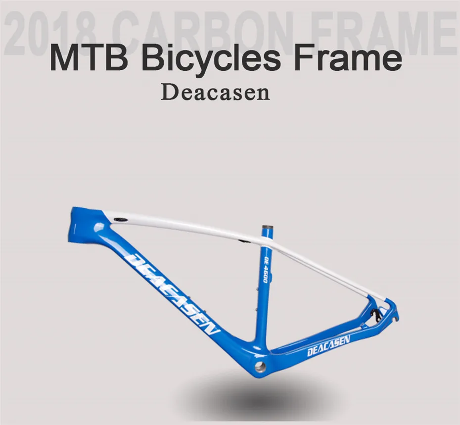 2018 DEACASEN карбоновая рама Китайский mtb 27 5 горная велосипедная заготовка рамы 15