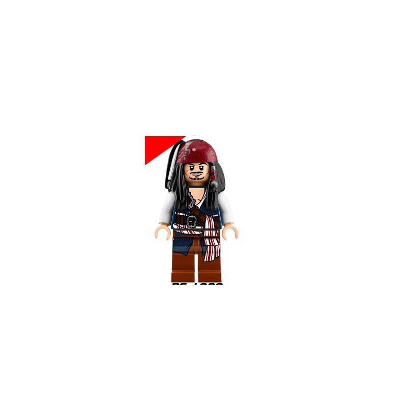 Single Sale Pirates of the Caribbean Building Block Kit Jack Sparrow Salazar Carina Smith Toy Children Gift | Игрушки и хобби